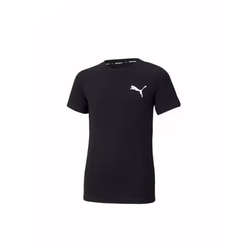 PUMA Active Small Logo Tee Black