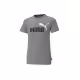 PUMA Essentials+ Two-Tone Logo Tee Grey