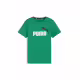 PUMA Essentials+ Two-Tone Logo Tee Green