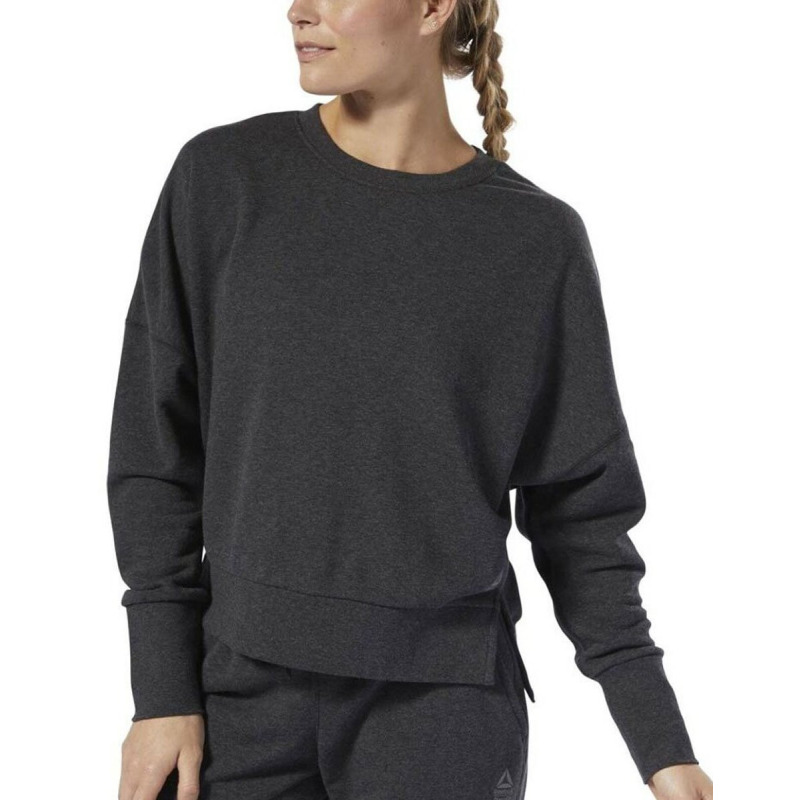 REEBOK CrossFit Terry Crew Sweatshirt Grey