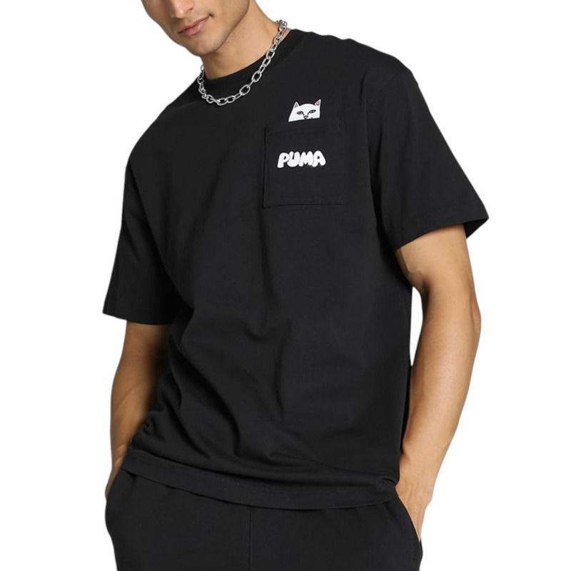 PUMA x Rip N Dip Pocket Tee Black