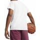 PUMA Franchise Core Basketball Tee White