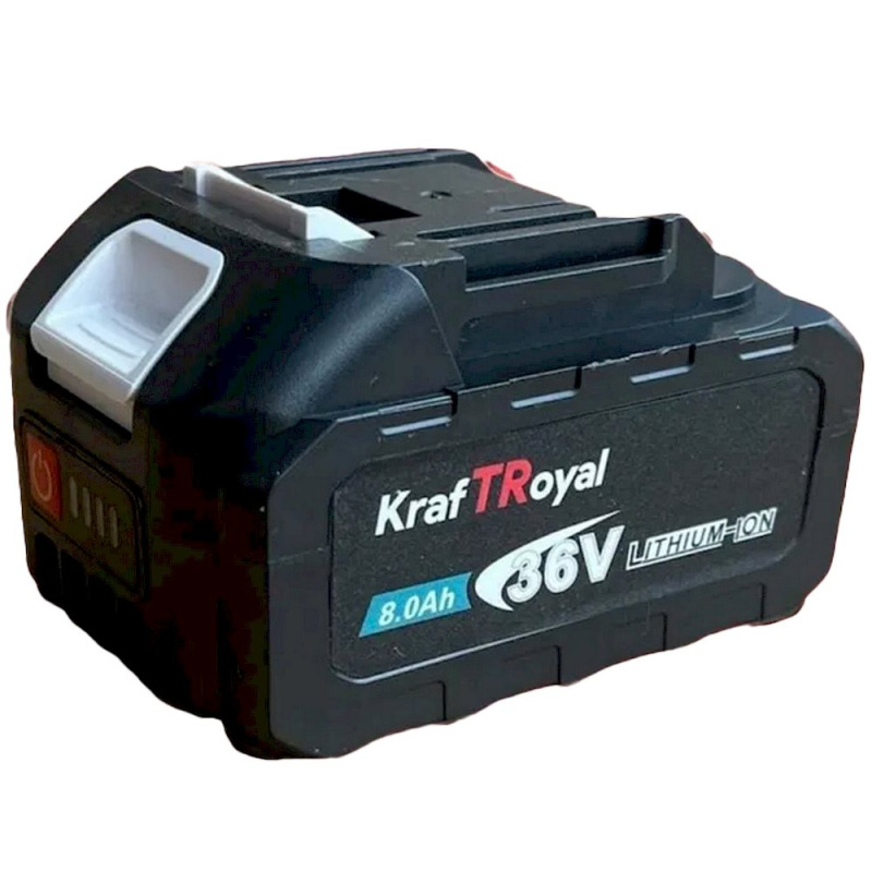 Акумулаторна батерия Kraft Royal, презареждаема, 36VDC, 8Ah, Li-ion, черен