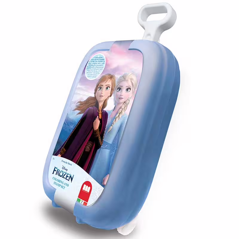 Детски комплект за рисуване "Frozen 2" в куфарче на колеца
