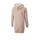 PUMA Essentials Logo Hooded Dress Pink