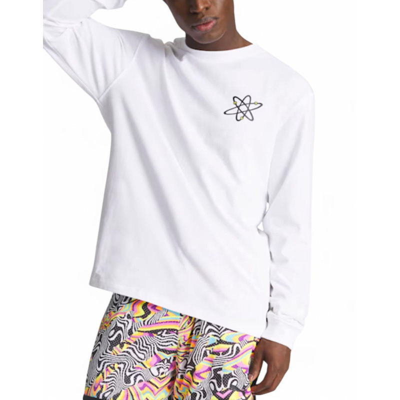 PUMA Melo x Dexter's Laboratory Basketball Long Sleeve Blouse White