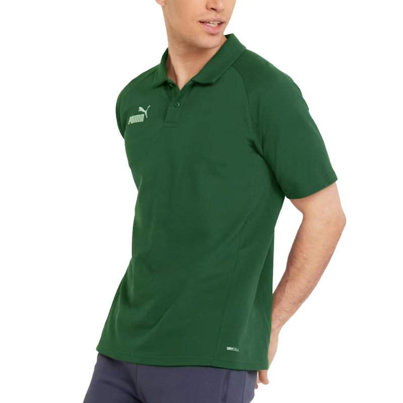 PUMA TeamFinal Casuals Polo Green