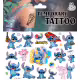 Комплект детски татуировки "Стич", различни видове