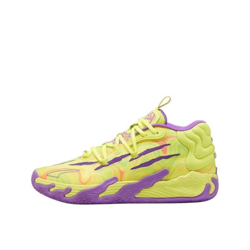 PUMA x LaMelo Ball Mb.03 Basketball Shoes Yellow/Purple