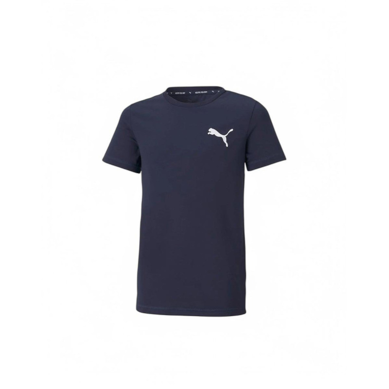 PUMA Active Small Logo Tee Blue