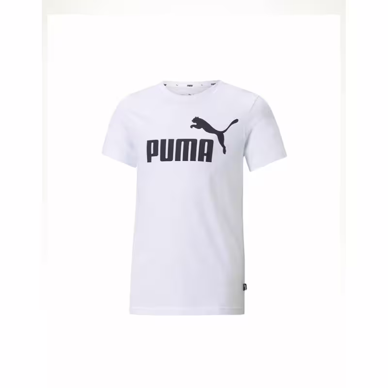 PUMA Essentials Logo Tee White/Black