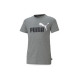 PUMA Essentials+ Two-Tone Logo Tee Grey