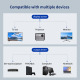 HDMI сплитер адаптер, CIMUTO, 1 HDMI мъжки към 2 HDMI женски порта, позлатени щепсели