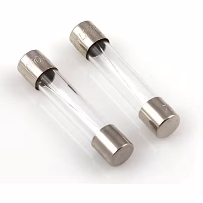 Предпазител стъклен 5x20mm, (0.2A,0.5A,1A,2A,3A,5A,8A,10A,15A,20A)