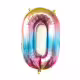 Фолиев балон, 80 см, цифра, тематичен рожден ден, декорация