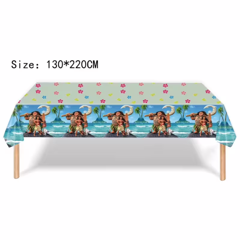 Парти покривка "Смелата Ваяна (Moana)", декорация за парти, рожден ден