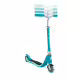 Светеща тротинетка с две колела FLOW 125 LIGHTS - синьо-зелена