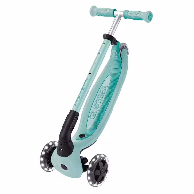 Тротинетка 5 в 1 GLOBBER BABY LEARN 360&deg; FLASH LIGHTS - мента