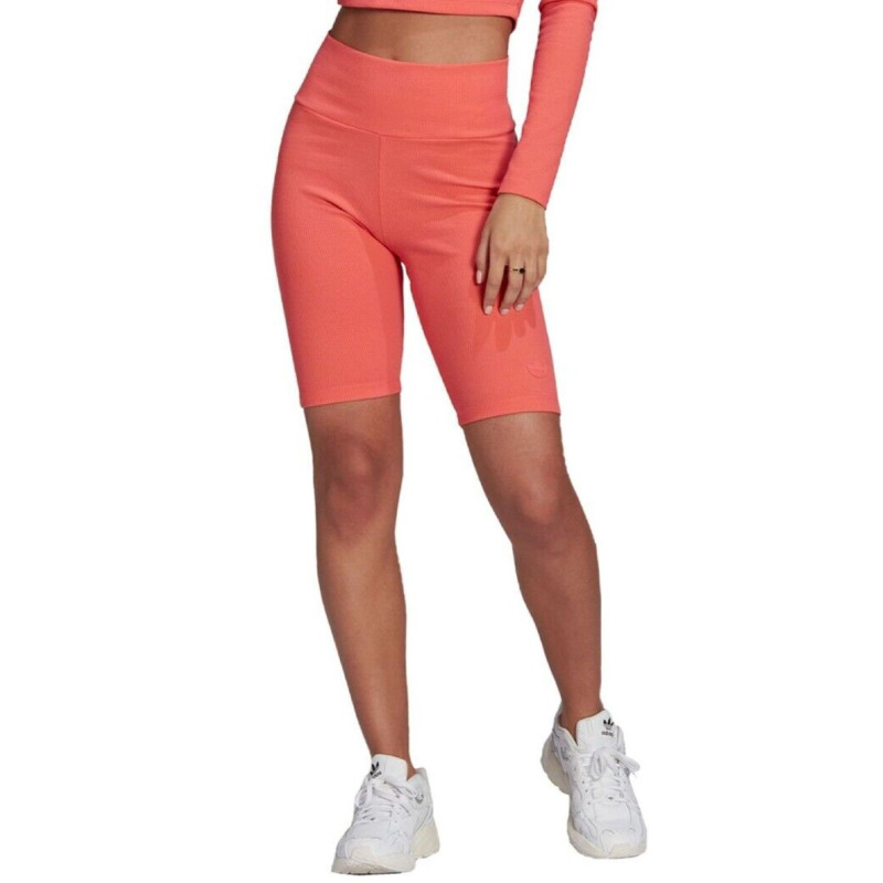 ADIDAS 2 Colored Rib Short Tights Pink