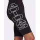 ADIDAS Originals Mid-Waist Letter Short Tights Black