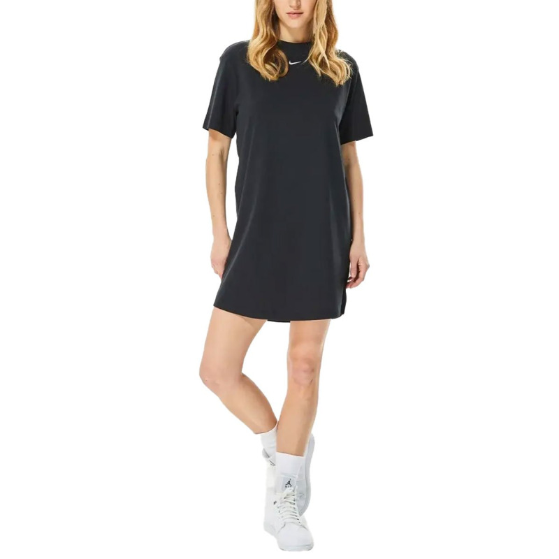 NIKE Sportswear Chill Knit Oversized Tee Dress Black