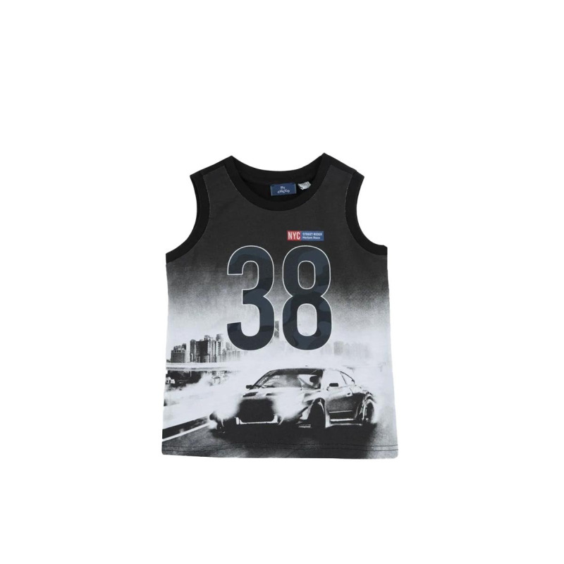 CHICCO Boys Tank Black/Grey