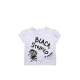 CHICCO Girls Knitted Tee White Printed