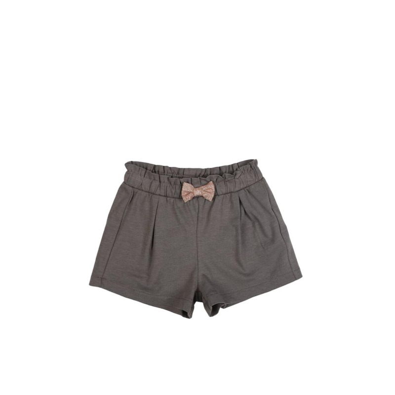 CHICCO Girls Knitted Shorts Medium Grey