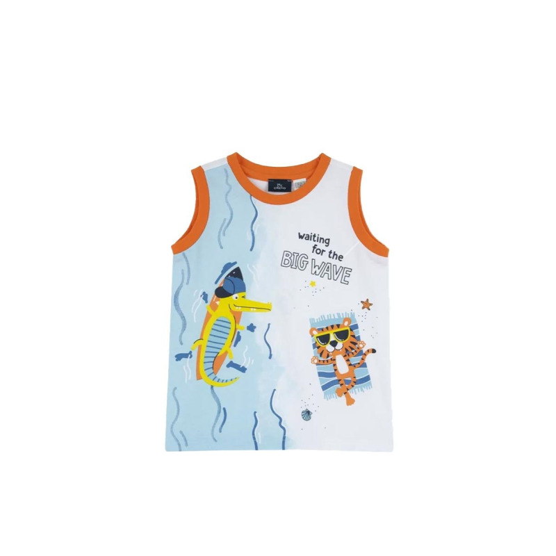 CHICCO Boys Tank White/Multi