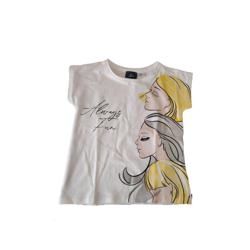 CHICCO Girls Tee White/Multi