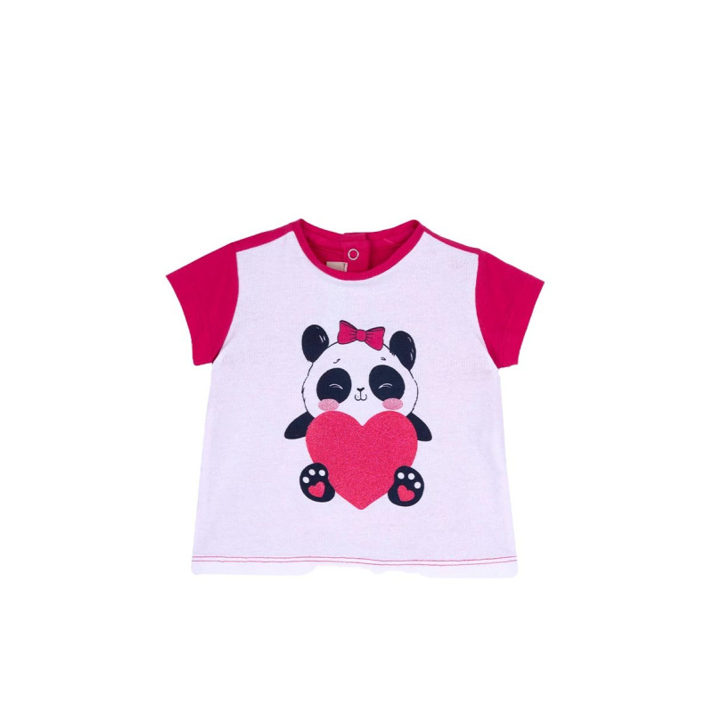 CHICCO Girls Tee Dark Pink