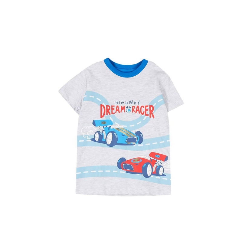 CHICCO Boys Dream Racer Tee Light Grey