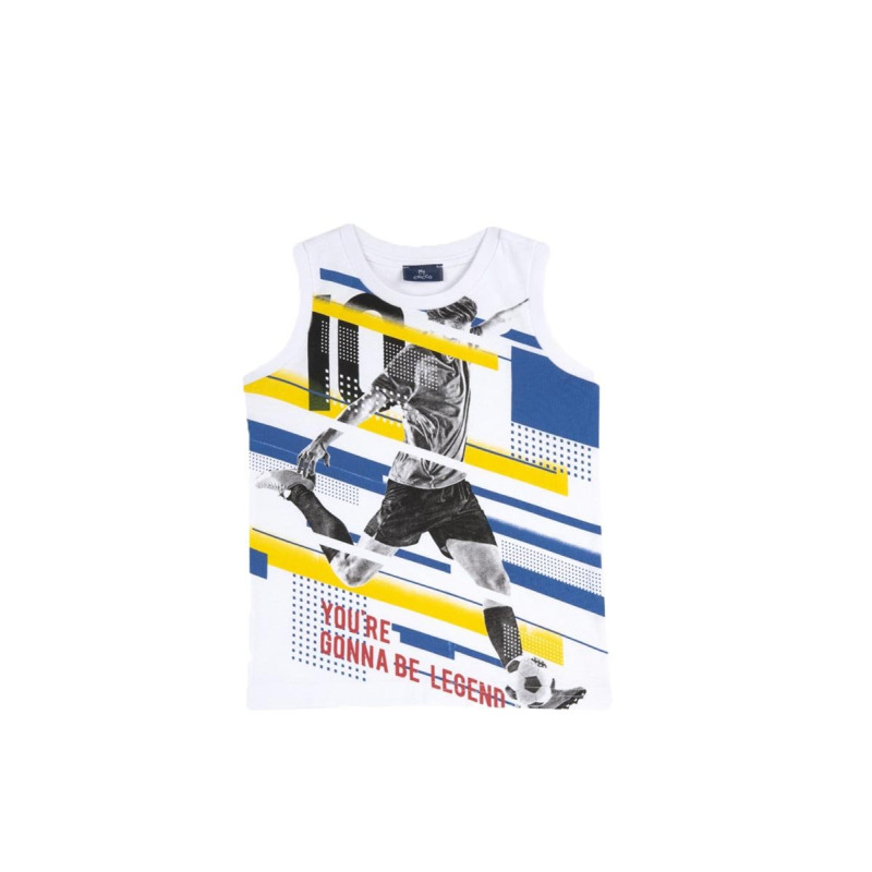 CHICCO Boys Tank White/Blue