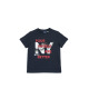 CHICCO Boys Four Wheels Are Better Tee Dark Blue
