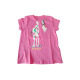 CHICCO Girls Giraffe Tee Dark Pink