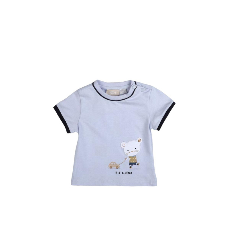 CHICCO Boys Knitted Tee Light Blue