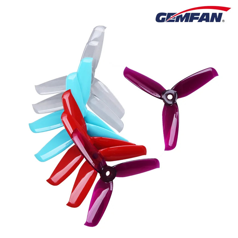 Перки за рейсинг дрон, Gemfan, 3-витлови 4052, 2 CW + 2 CCW, 4 броя комплект