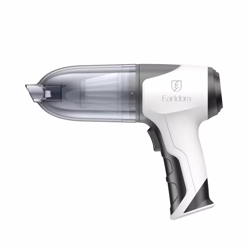 Мини прахосмукачка за кола Earldom ET-VC01, Бял - 40527