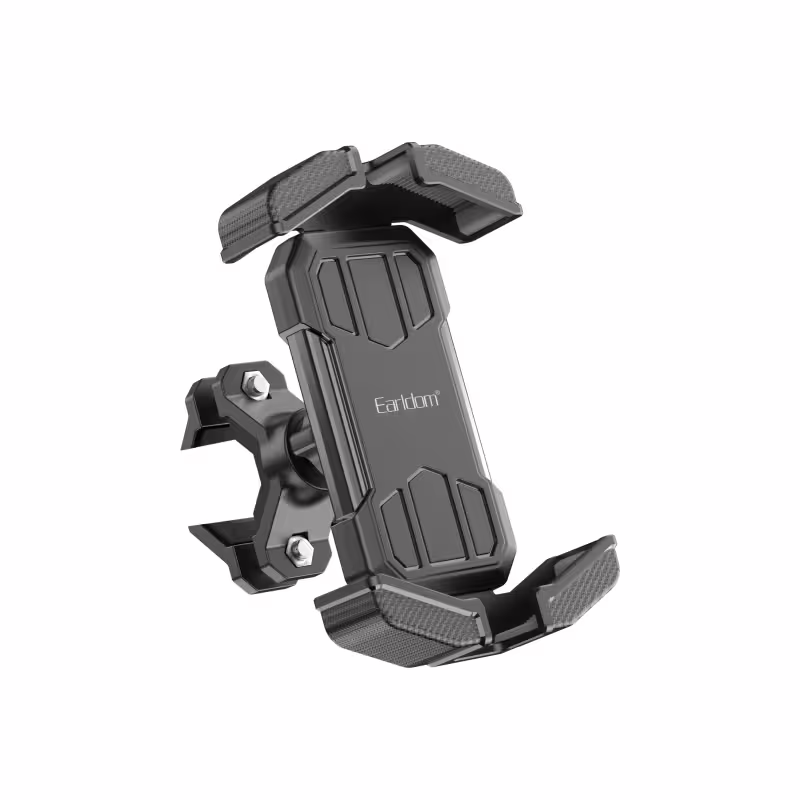 Универсална стойка за телефон, за велосипед, Earldom ET-EH289, Черен - 17897