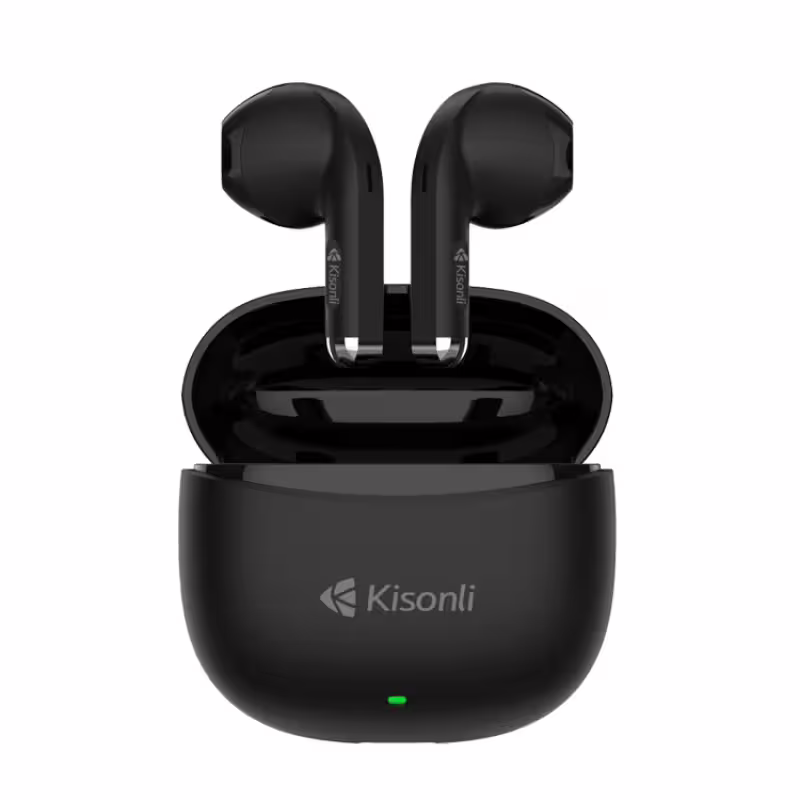 Bluetooth слушалки Kisonli F6, Черен &ndash; 20791