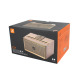 Тонколона Kisonli G1, Bluetooth, USB, SD, AUX, FM, Кафяв - 22309