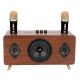 Тонколона Kisonli G105, Караоке, Bluetooth, USB, SD, AUX, Кафяв - 22304