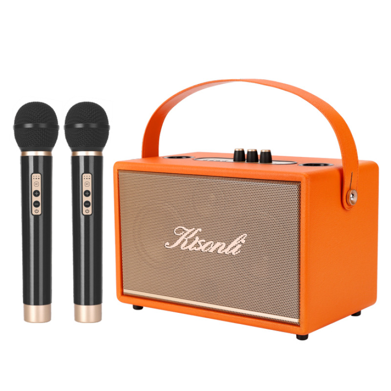 Тонколона Kisonli G108, Караоке, Bluetooth, USB, SD, AUX, Различни цветове - 22306