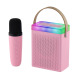 Тонколона Kisonli G22, Караоке, Bluetooth, USB, SD, AUX, RGB, Различни цветове - 22297