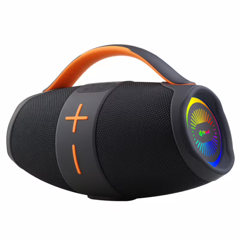 Тонколона Kisonli K13, Bluetooth, USB, SD, AUX, RGB, Черен - 22295