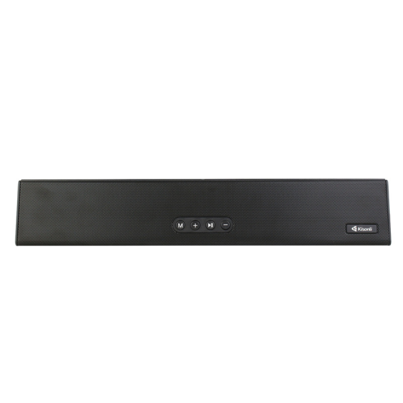 Тонколона Kisonli LED-805, Bluetooth, USB, SD, AUX, FM, Черен - 22316