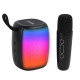 Тонколона Kisonli LED-805, Bluetooth, USB, SD, AUX, FM, Черен - 22316