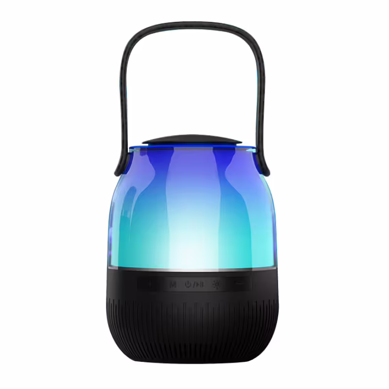 Тонколона Kisonli LP-6S, Bluetooth, USB, SD, FM, RGB, Различни цветове - 22279