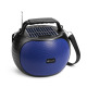 Тонколона Kisonli SC-22, Bluetooth, Солар, USB, SD, AUX, Различни цветове - 22322