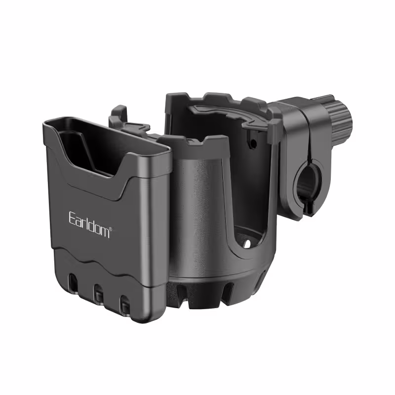 Универсална стойка за бутилка, за велосипед, Earldom ET-EH293, Черен - 17896